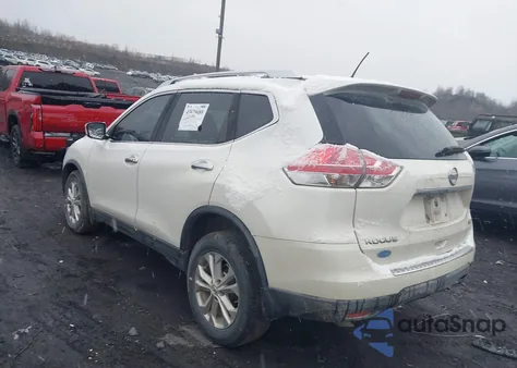 2016 Nissan Rogue Sv from USA, damaged, VIN KNMAT2MV3GP703994